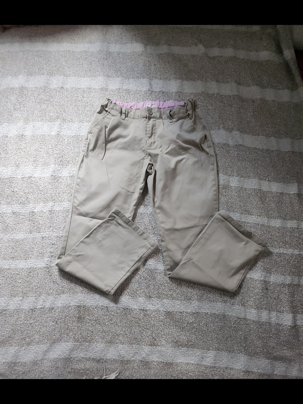 Cat & Jack Pink and Tan Girls' Casual Bottoms
